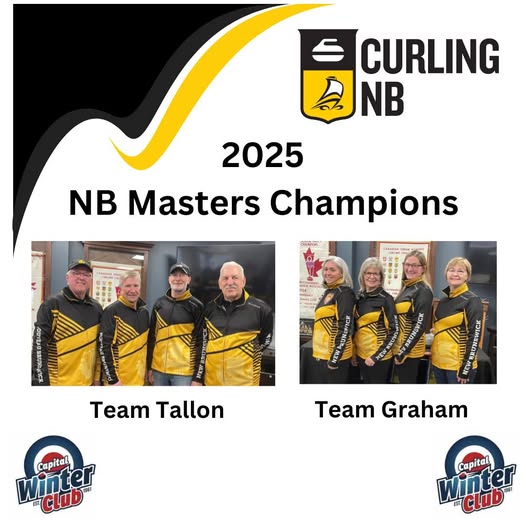 2025 NB Masters Champions